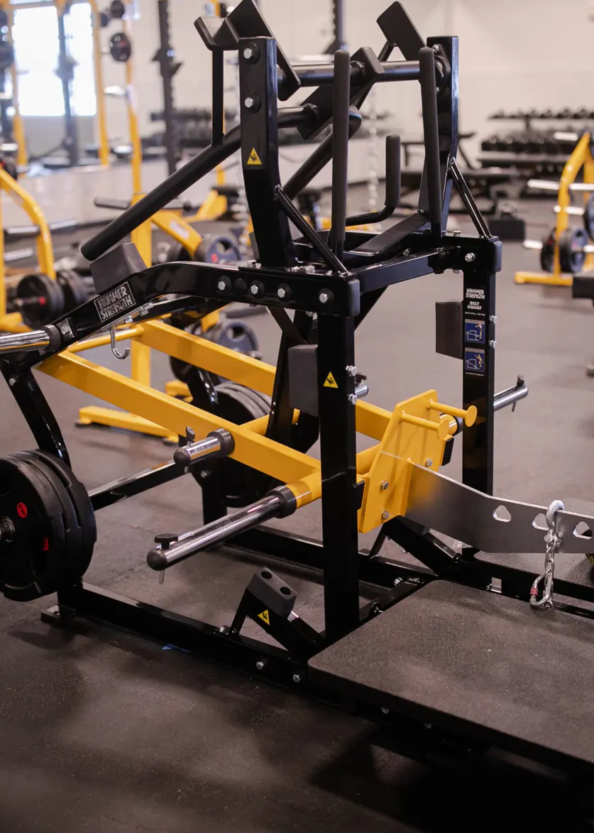 obetz athletic club belt squat