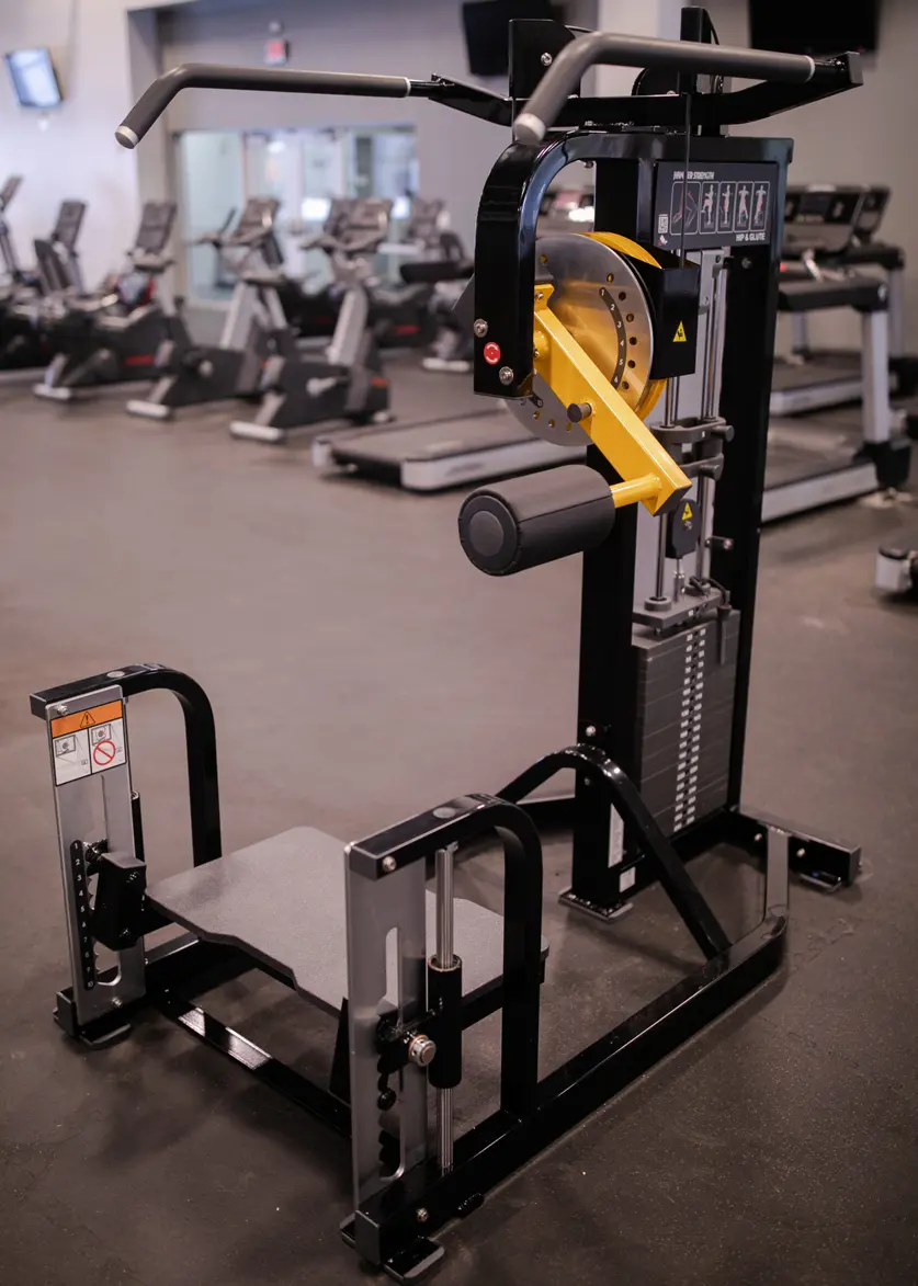 obetz athletic club hip and glute machine