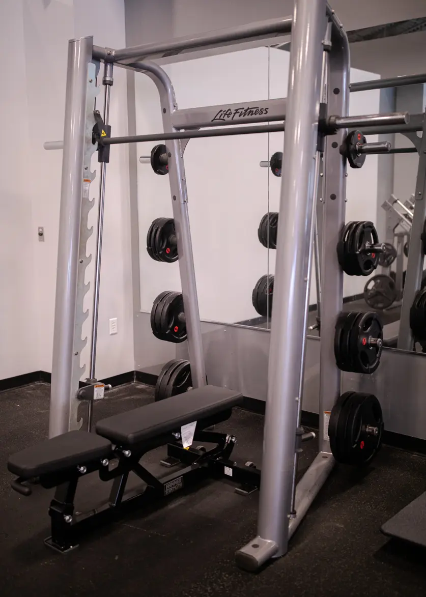 obetz athletic club smith machine