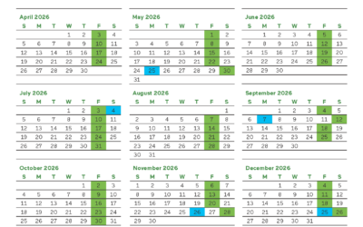 2026 Trash Collection Schedule